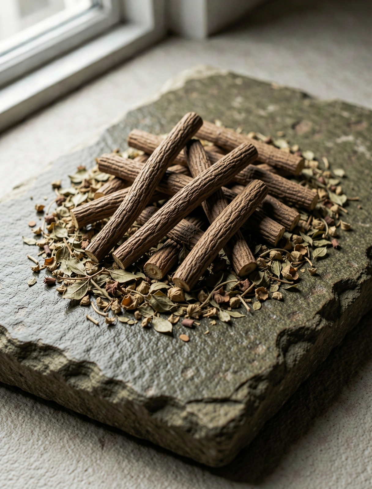 Botanische Extrakte und Wurzeln